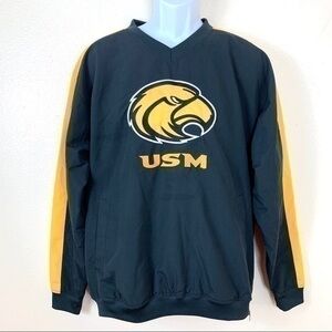 Knight Apparel Pullover Jacket Black yellow M